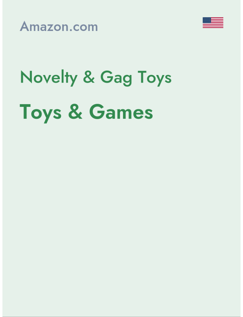 Novelty & Gag Toys (Toys & Games) - amazon.com - USA