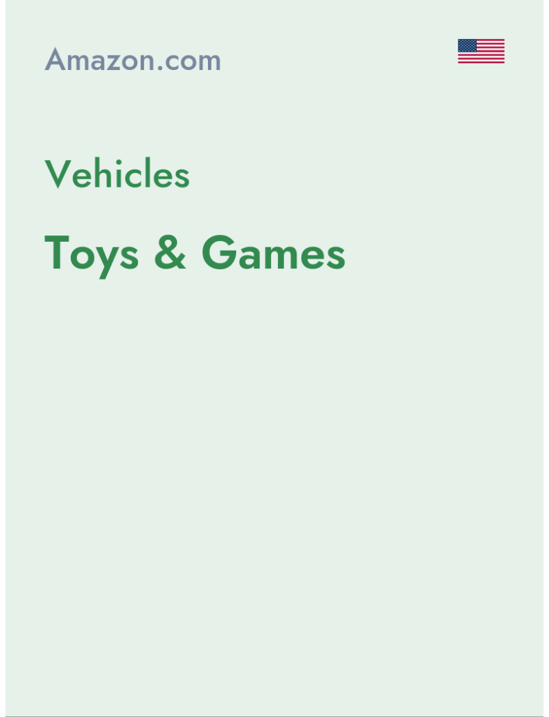 Vehicles (Toys & Games) - amazon.com - USA