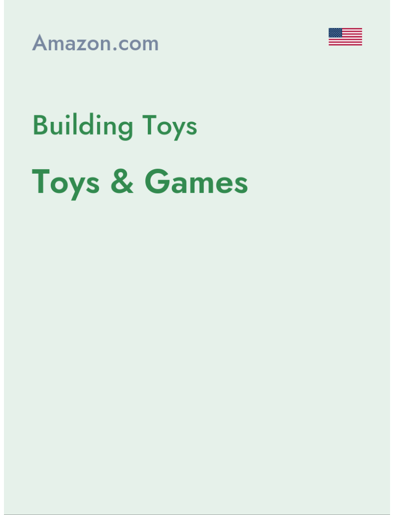 Building Toys (Toys & Games) - amazon.com - USA