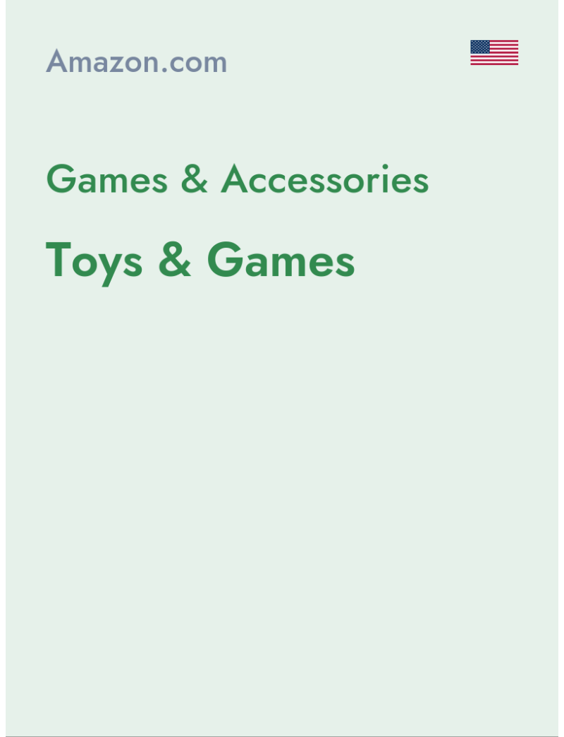Games & Accessories (Toys & Games) - amazon.com - USA