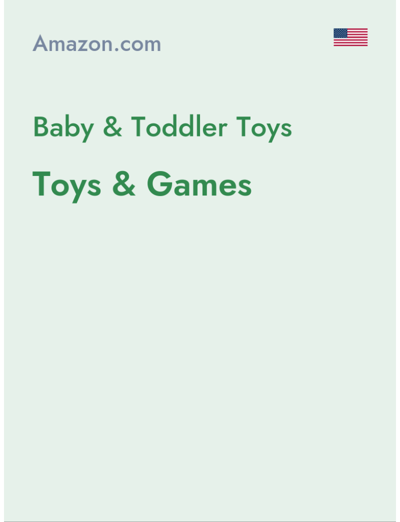 Baby & Toddler Toys (Toys & Games) - amazon.com - USA