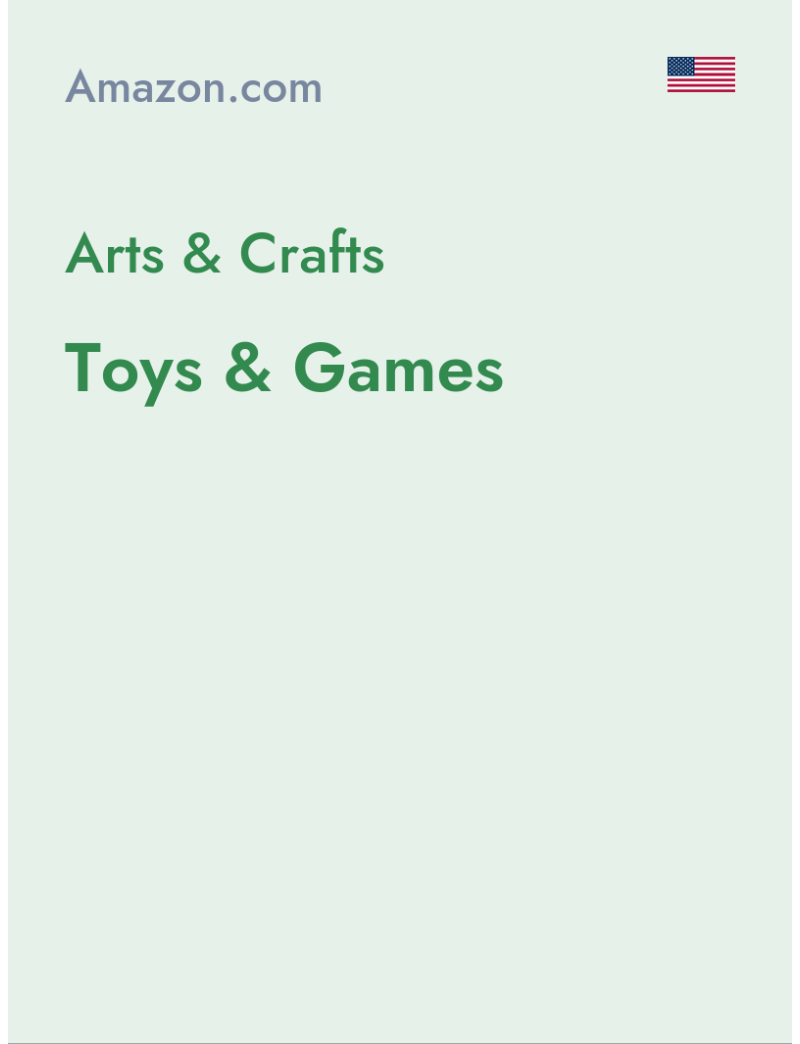Arts & Crafts (Toys & Games) - amazon.com - USA