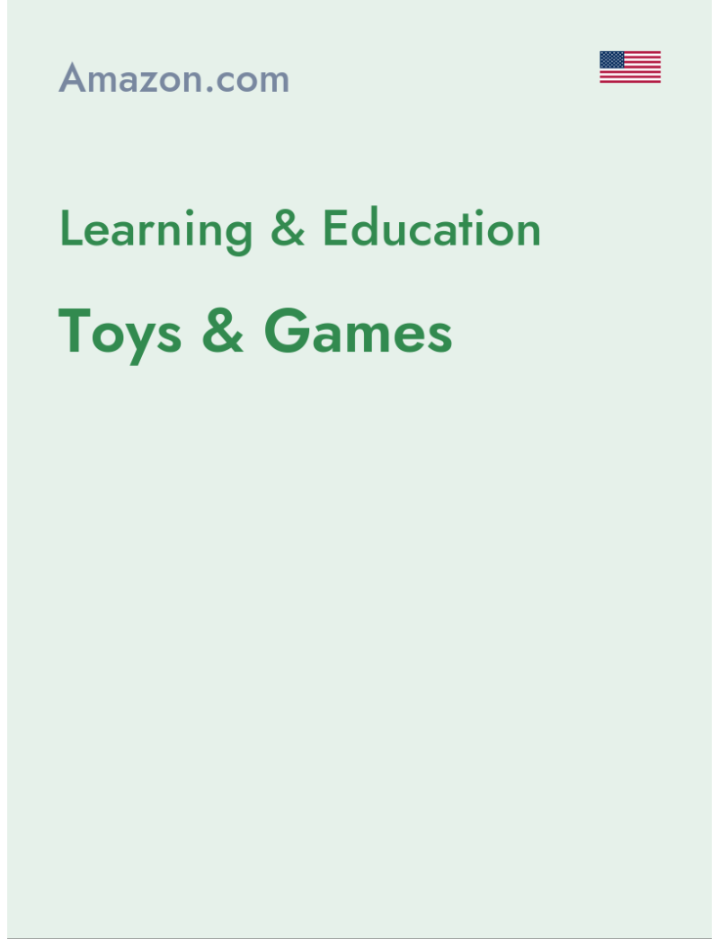 Learning & Education (Toys & Games) - amazon.com - USA