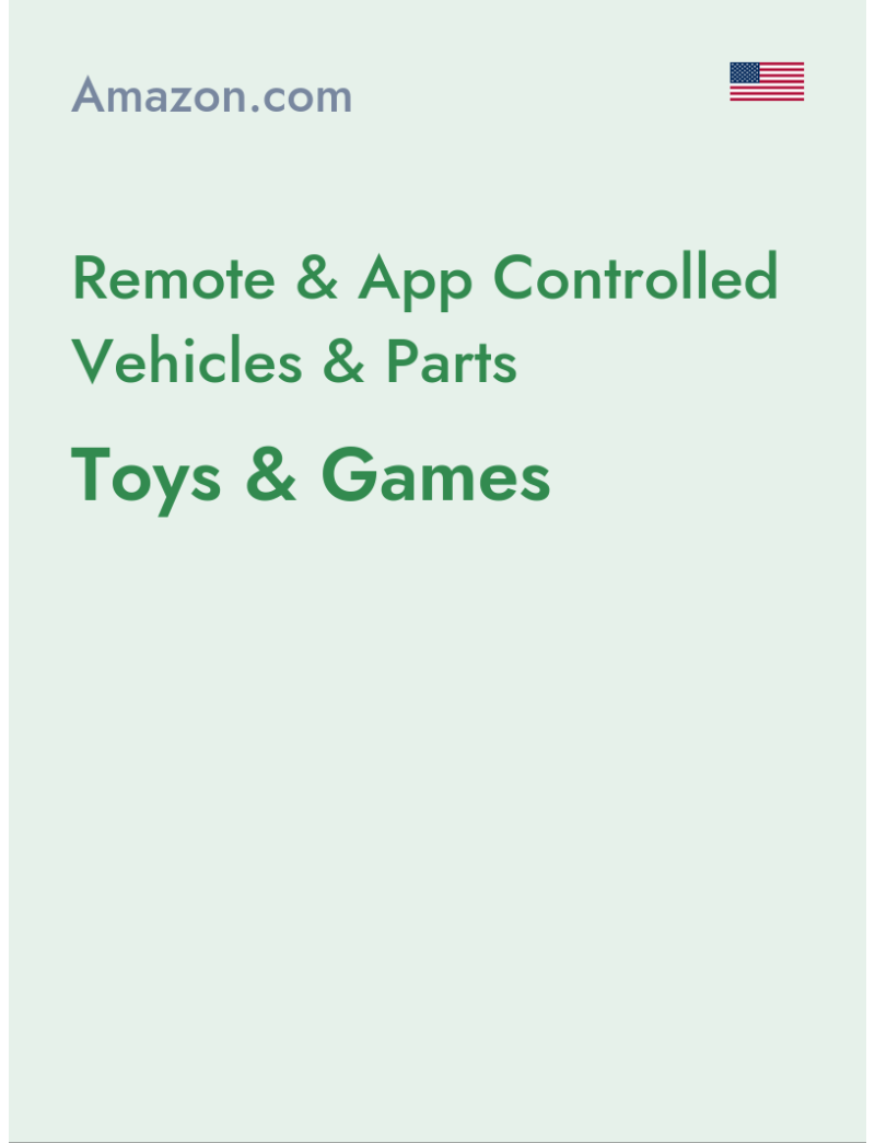 Remote & App Controlled Vehicles & Parts (Toys & Games) - amazon.com - USA