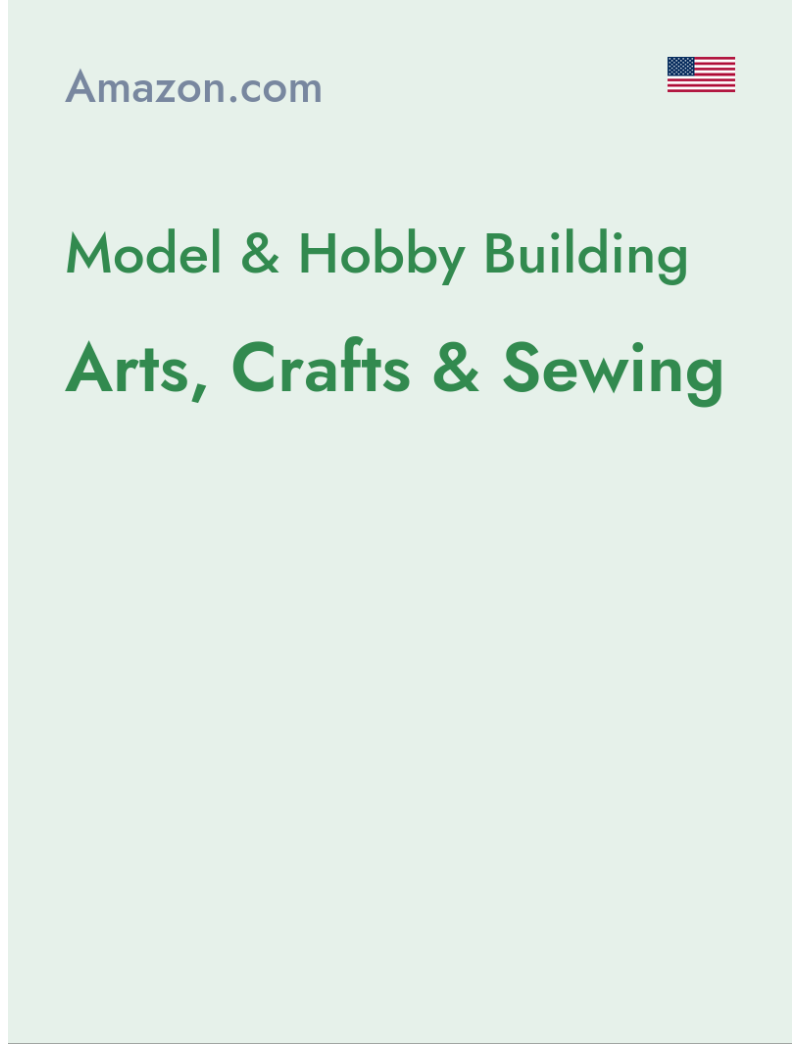 Model & Hobby Building (Arts, Crafts & Sewing) - amazon.com - USA