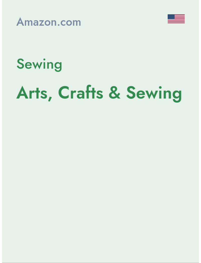 Sewing (Arts, Crafts & Sewing) - amazon.com - USA