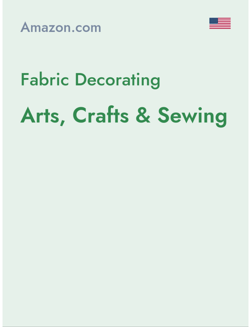 Fabric Decorating (Arts, Crafts & Sewing) - amazon.com - USA