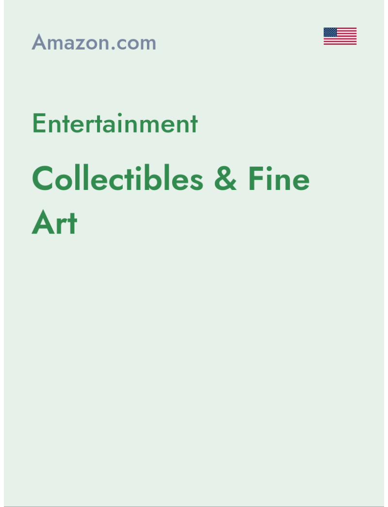 Entertainment (Collectibles & Fine Art) - amazon.com - USA