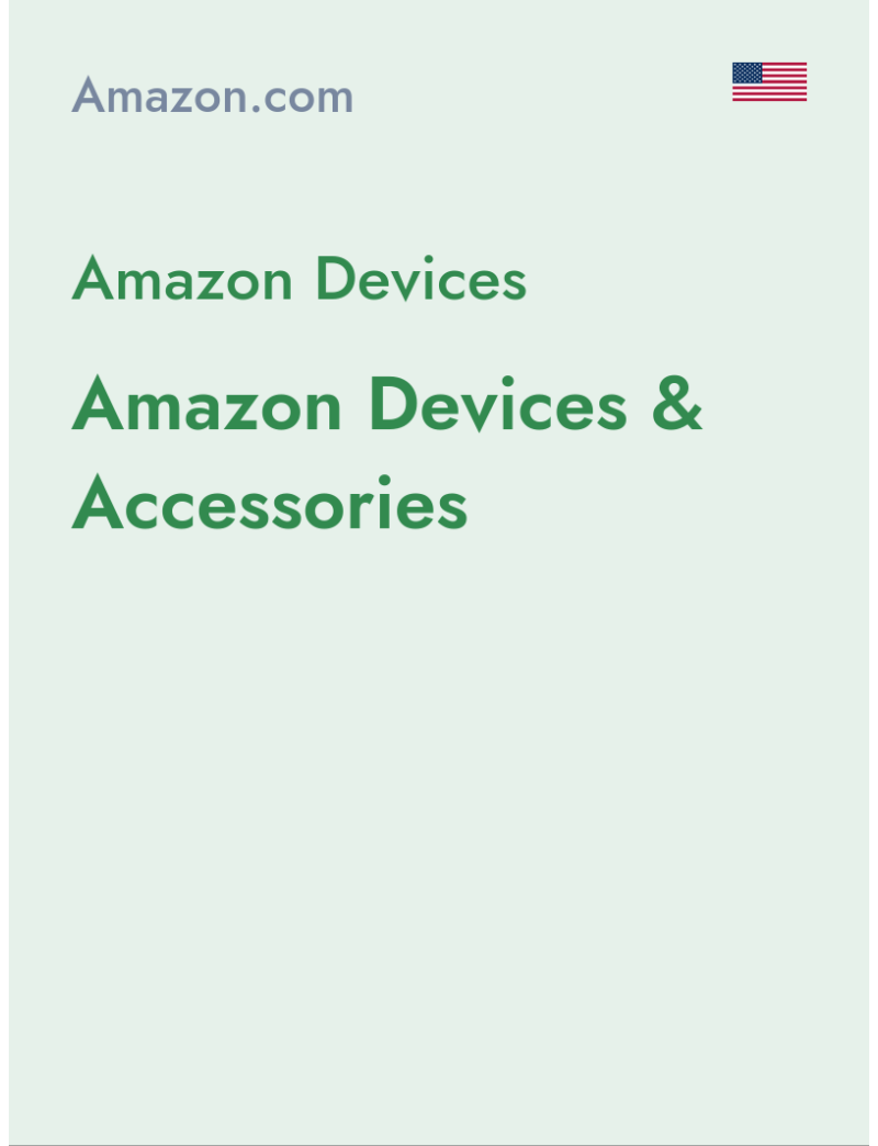 Amazon Devices (Amazon Devices & Accessories) - amazon.com - USA