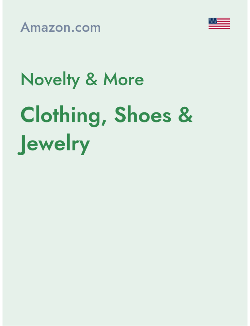 Novelty & More (Clothing, Shoes & Jewelry) - amazon.com - USA