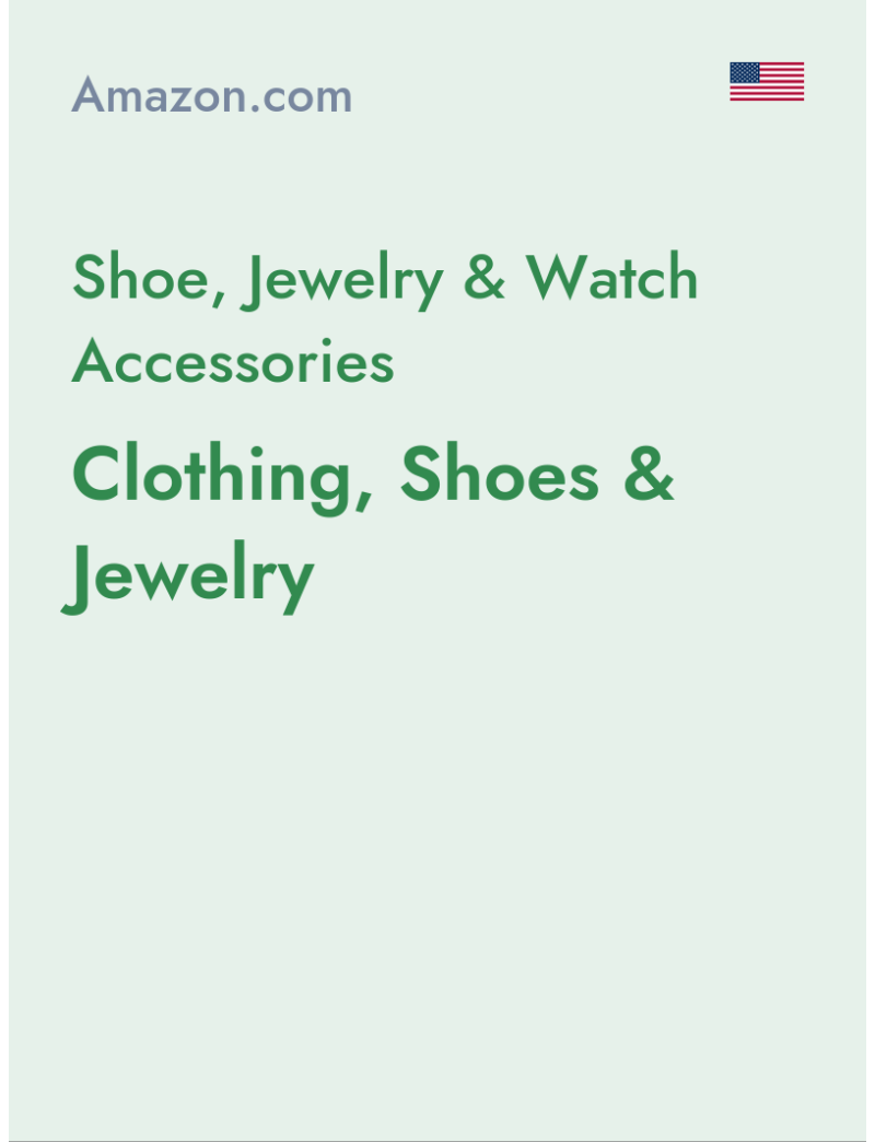 Shoe, Jewelry & Watch Accessories (Clothing, Shoes & Jewelry) - amazon.com - USA
