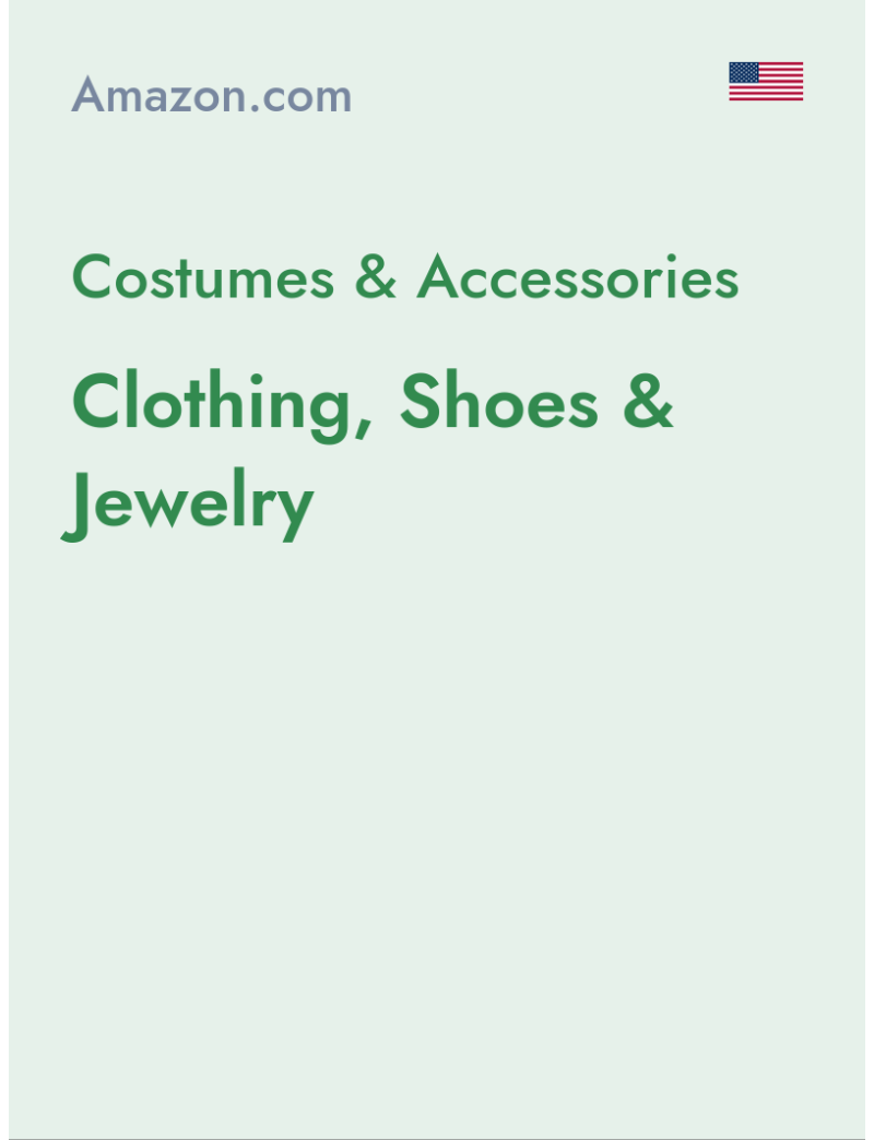 Costumes & Accessories (Clothing, Shoes & Jewelry) - amazon.com - USA