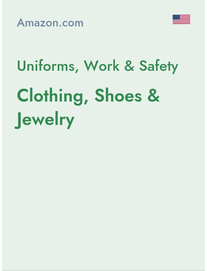 Uniforms, Work & Safety (Clothing, Shoes & Jewelry) - amazon.com - USA