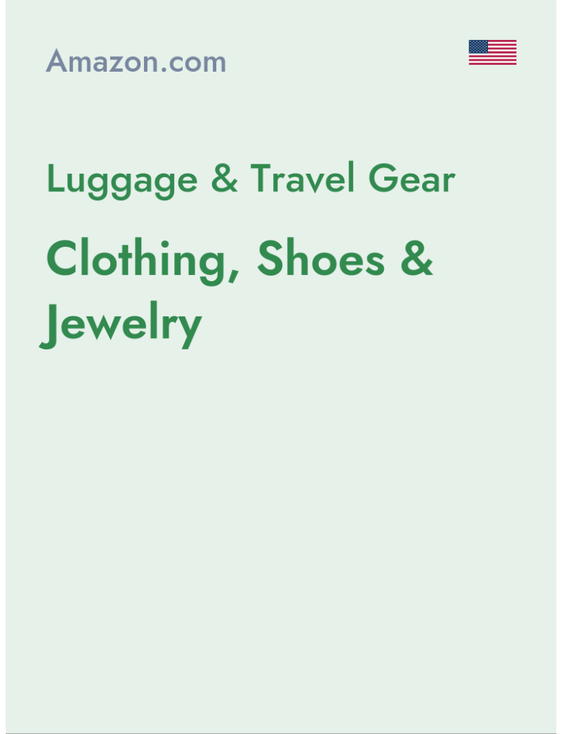 Luggage & Travel Gear (Clothing, Shoes & Jewelry) - amazon.com - USA