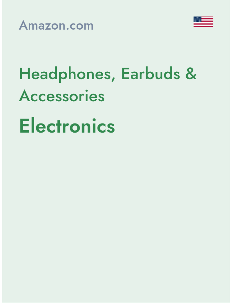 Headphones, Earbuds & Accessories (Electronics) - amazon.com - USA
