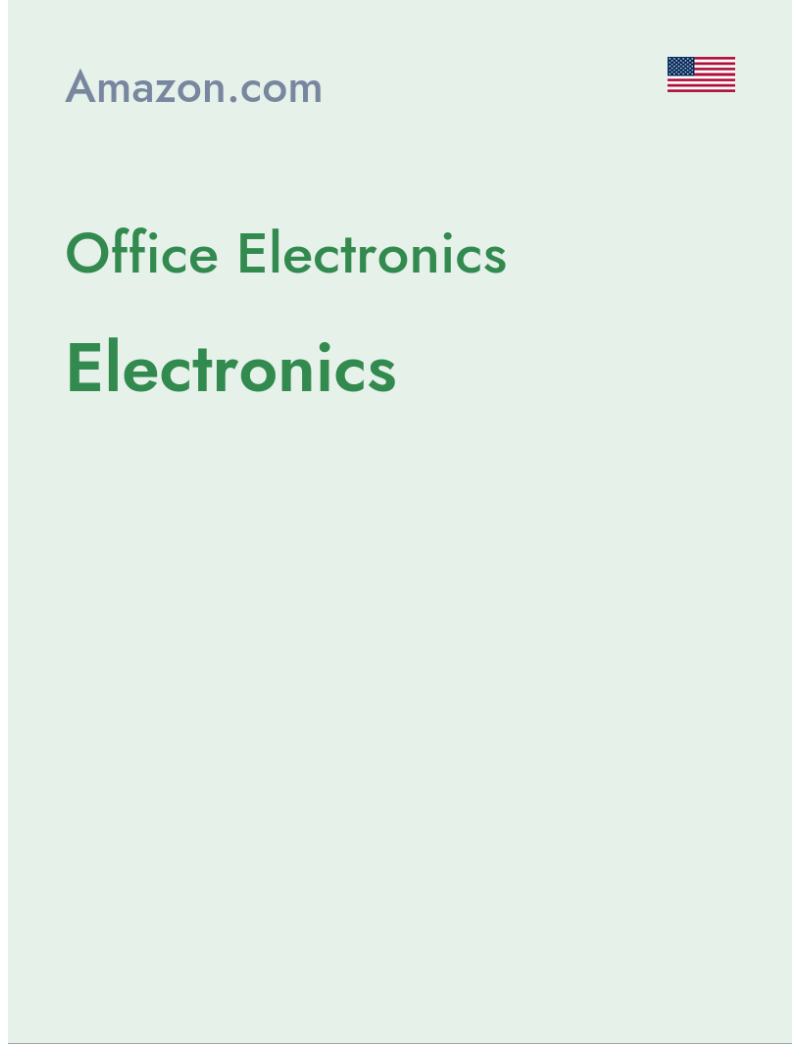 Office Electronics (Electronics) - amazon.com - USA
