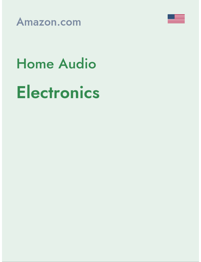 Home Audio (Electronics) - amazon.com - USA