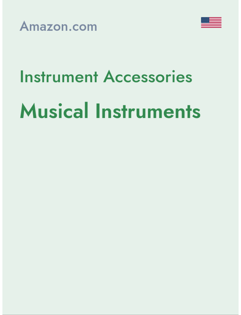 Instrument Accessories (Musical Instruments) - amazon.com - USA