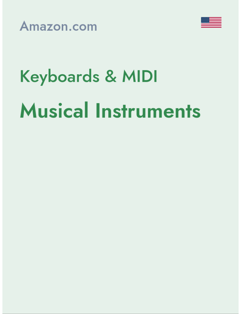 Keyboards & MIDI (Musical Instruments) - amazon.com - USA
