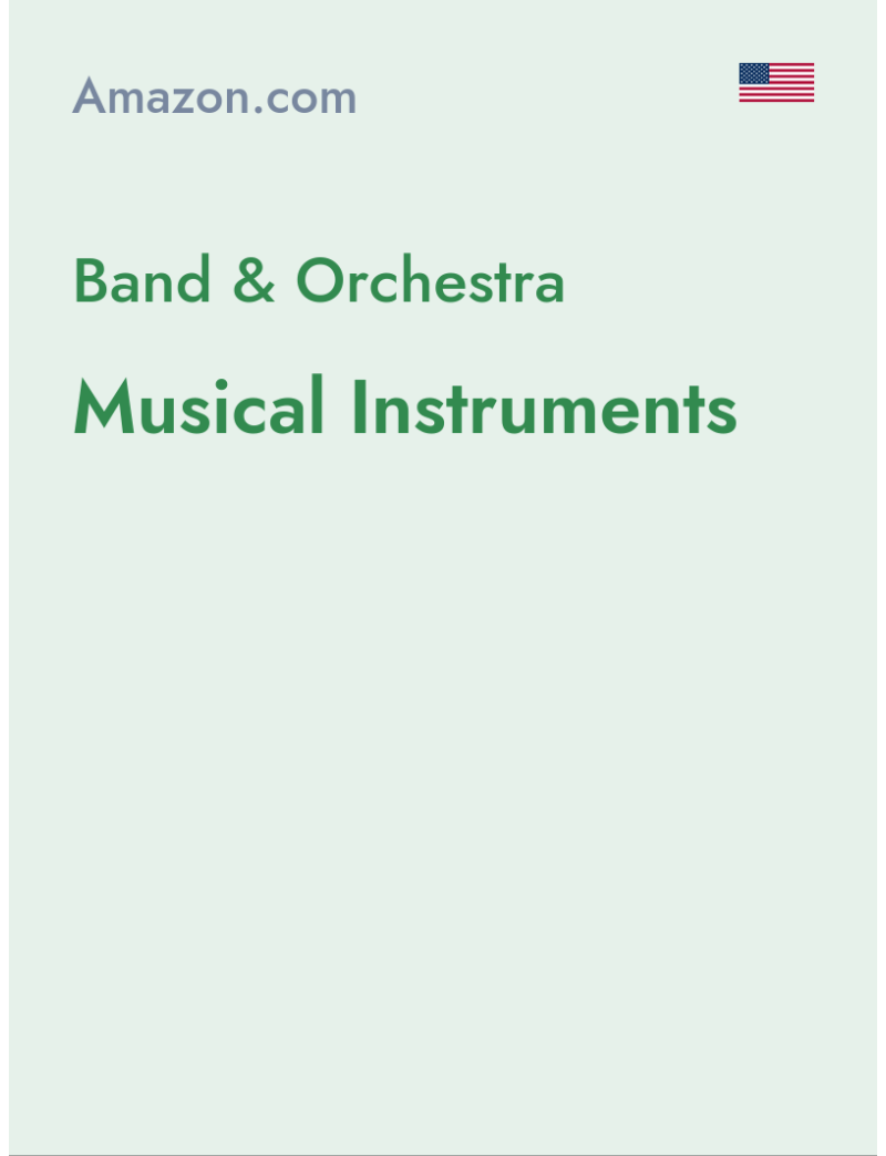 Band & Orchestra (Musical Instruments) - amazon.com - USA