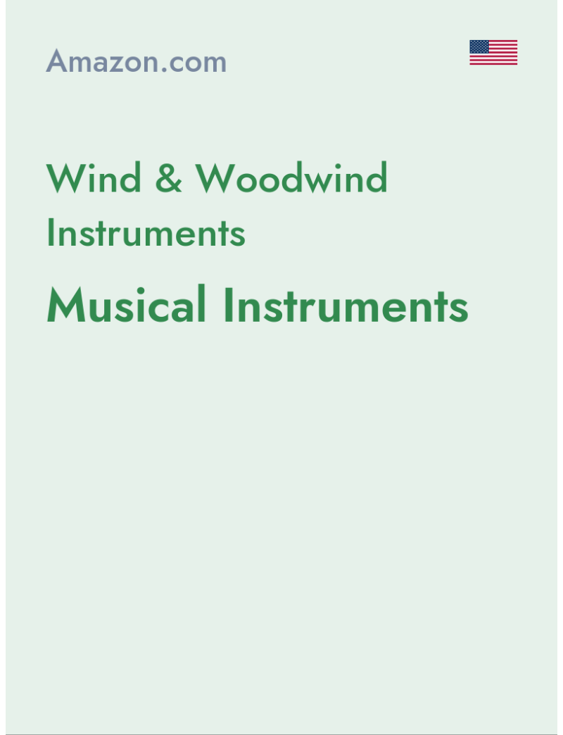 Wind & Woodwind Instruments (Musical Instruments) - amazon.com - USA