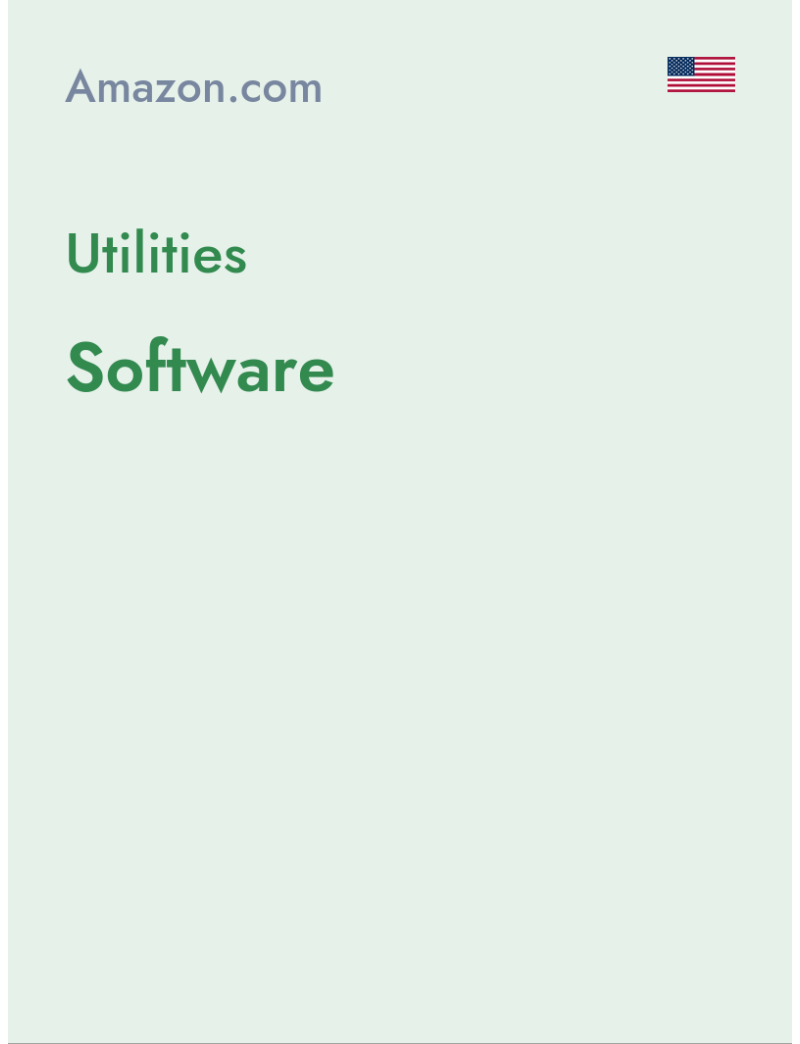 Utilities (Software) - amazon.com - USA