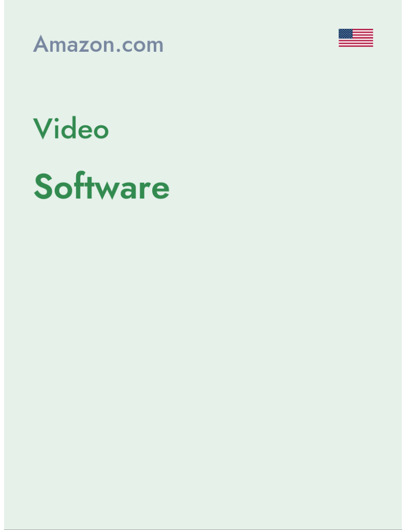 Video (Software) - amazon.com - USA