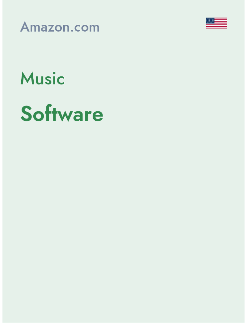 Music (Software) - amazon.com - USA