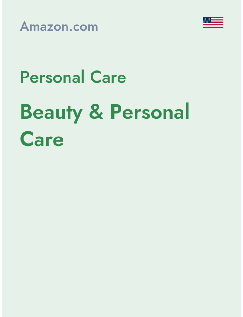 Personal Care (Beauty & Personal Care) - amazon.com - USA