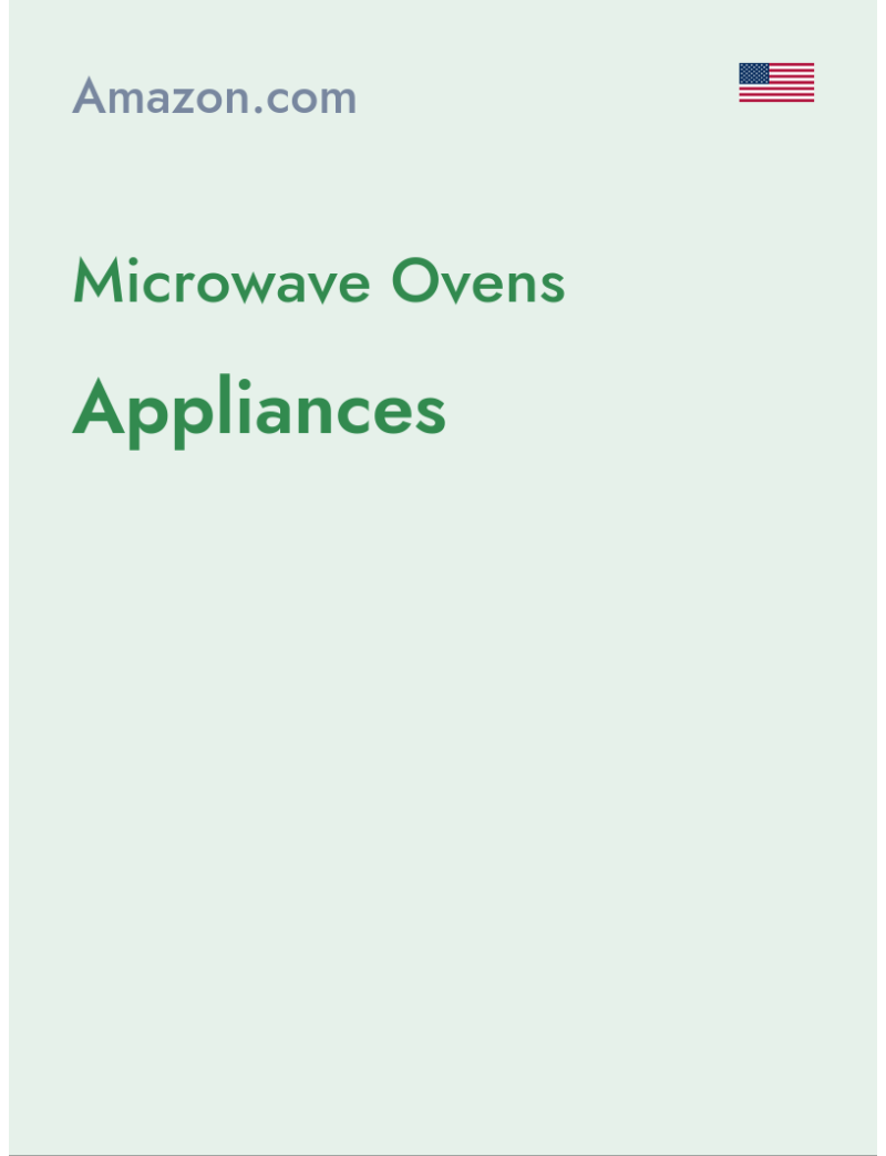 Microwave Ovens (Appliances) - amazon.com - USA