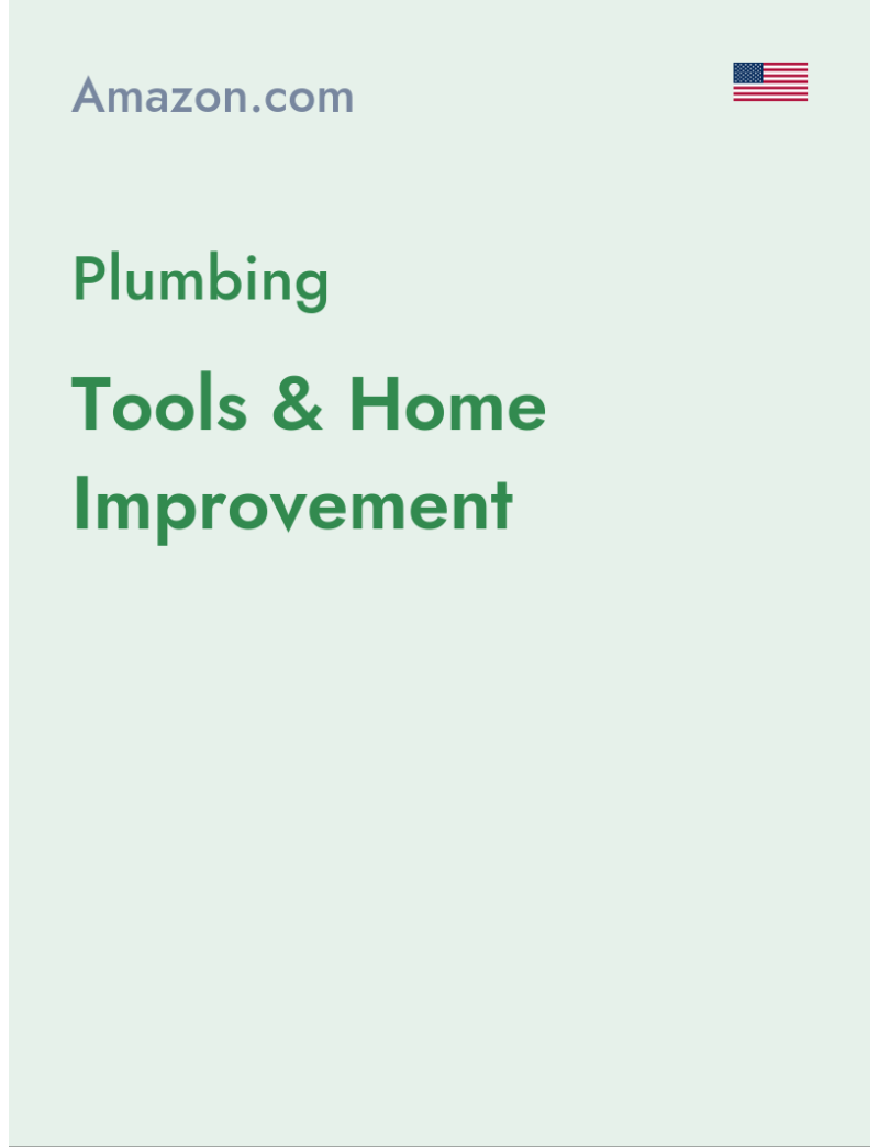 Plumbing (Tools & Home Improvement) - amazon.com - USA