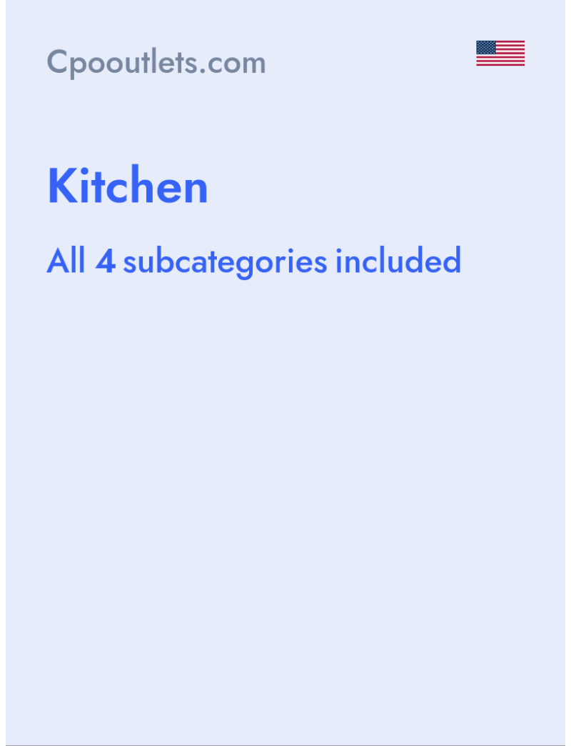 Kitchen - Cpooutlets.com - USA