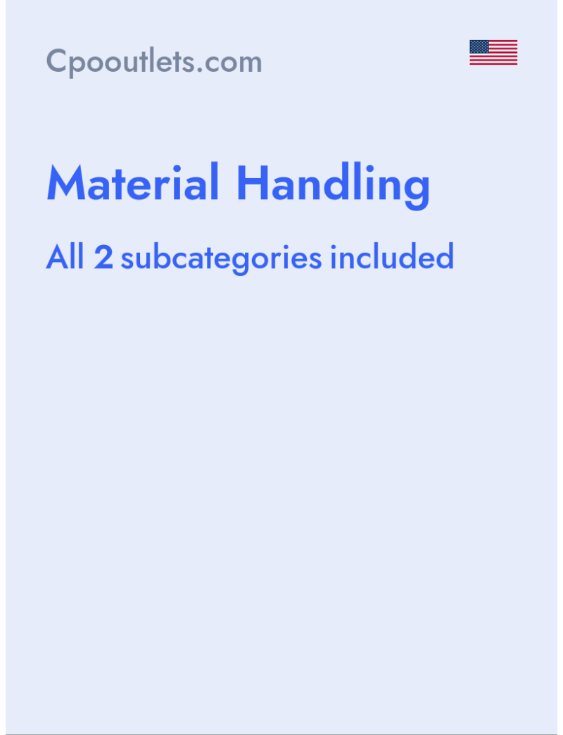 Material Handling - Cpooutlets.com - USA