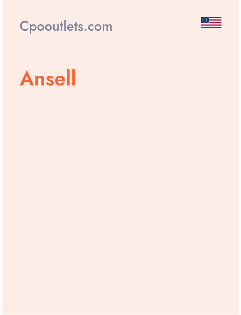 Ansell - Cpooutlets.com - USA