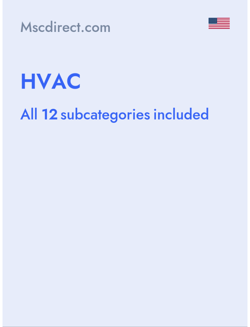 HVAC - Mscdirect.com - USA