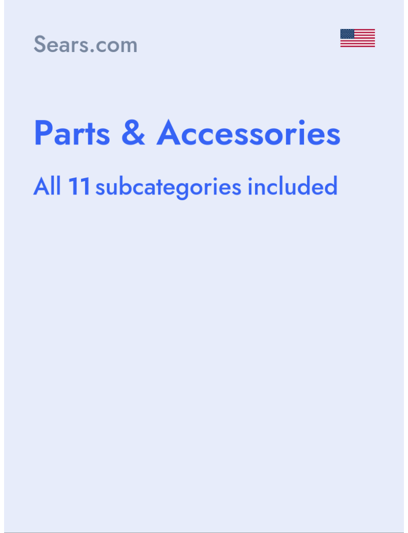 Parts & Accessories - Sears.com - USA