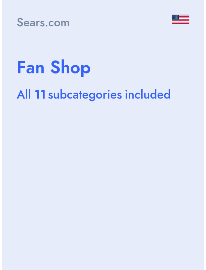 Fan Shop - Sears.com - USA