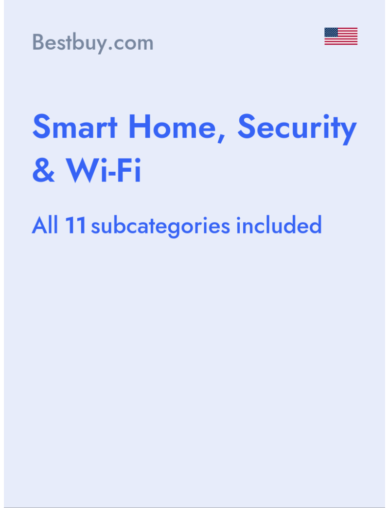 Smart Home, Security & Wi-Fi - Bestbuy.com - USA
