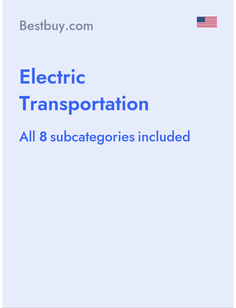 Electric Transportation - Bestbuy.com - USA