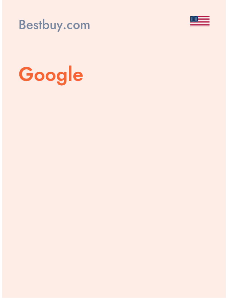 Google - Bestbuy.com - USA