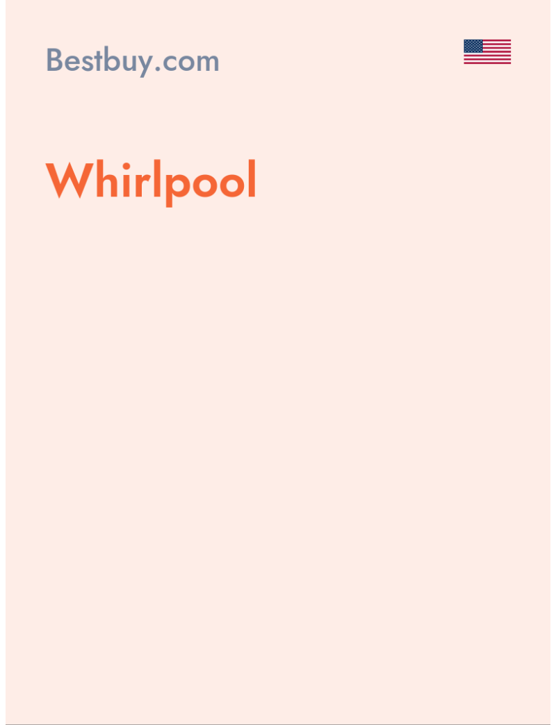 Whirlpool - Bestbuy.com - USA