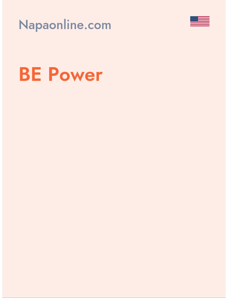 BE Power - Napaonline.com - USA