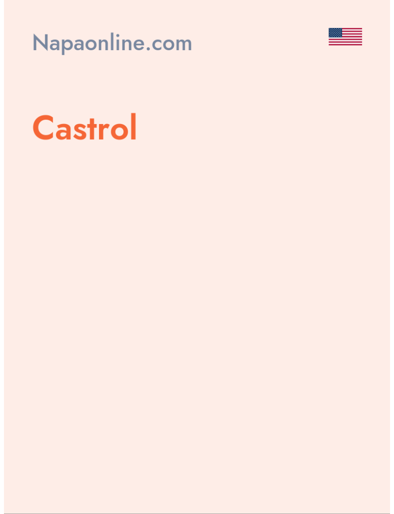 Castrol - Napaonline.com - USA