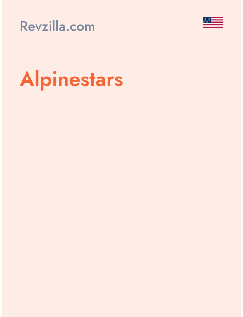 Alpinestars - Revzilla.com - USA