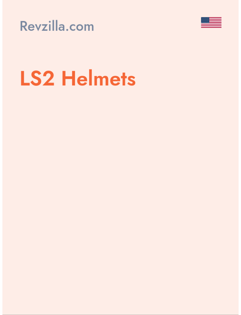 LS2 Helmets - Revzilla.com - USA