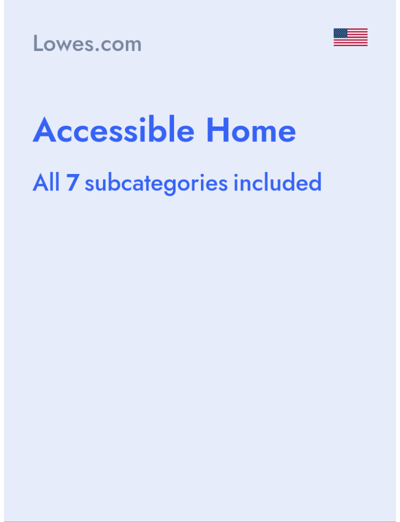 Accessible Home - Lowes.com - USA