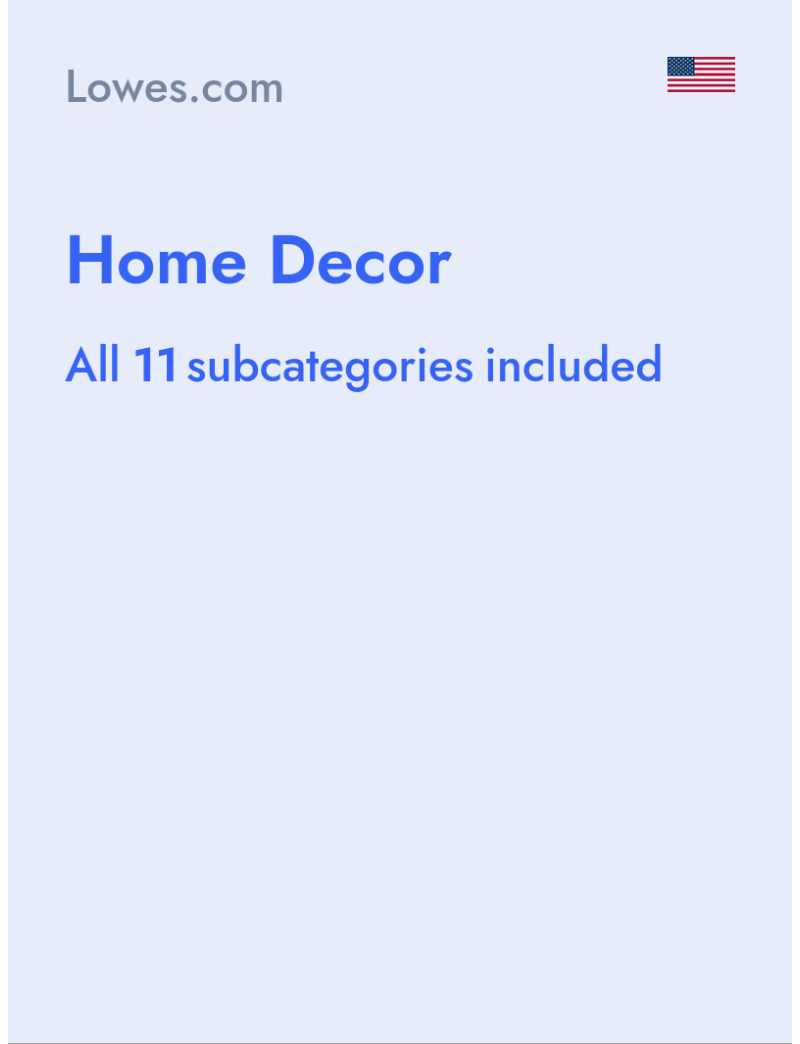Home Décor - Lowes.com - USA