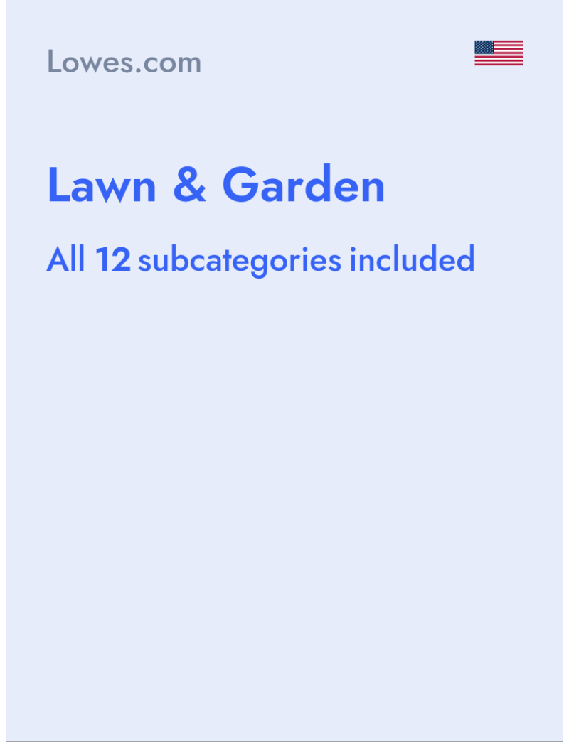 Lawn & Garden - Lowes.com - USA