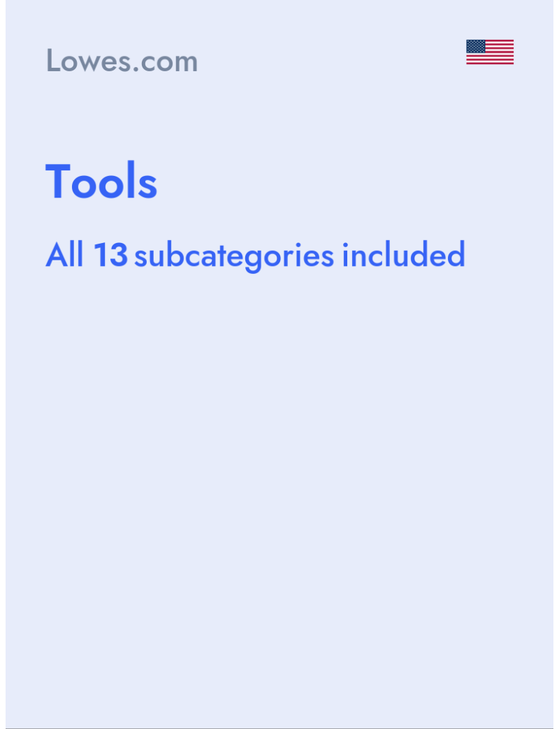 Tools - Lowes.com - USA