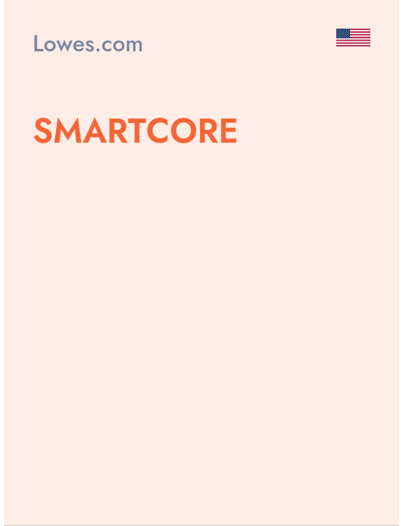 SMARTCORE - Lowes.com - USA